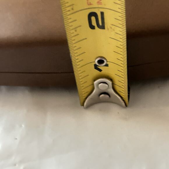 Eddie Bauer Hinged Glasses Hard Case Brown/Tan Lined - Picture 9 of 9